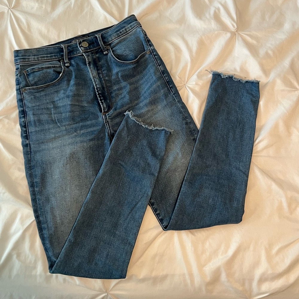 Ultra High Rise Super Skinny A&F Jeans